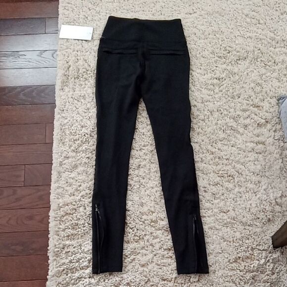 Athleta Delancey Moto High Rise Tights / Leggings Size XXS NWT - Picture 3 of 4